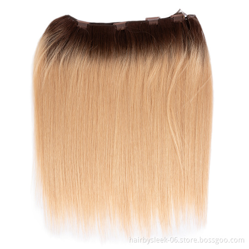 12 to 36 inches bone straight Young girl Hair Feel Super Soft Smooth Hair Bundles With Closure Synthetic Hair Extension